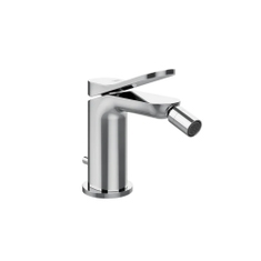 Immagine di Gessi VIA MERAVIGLI miscelatore per bidet, con scarico e flessibili, finitura cromo 56007#031