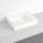 Cielo ENJOY lavabo sospeso rettangolare L.60 cm, senza foro per rubinetteria, con troppopieno, colore bianco finitura lucido EJLA60SF