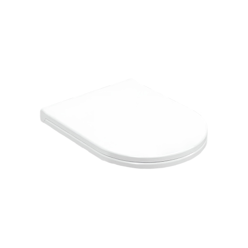 Immagine di Cielo ENJOY SLIM coprivaso in termoindurente, a discesa rallentata, con cerniere a sgancio rapido, colore bianco finitura lucido CPVEJNEWF