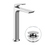 Immagine di Gessi VENTAGLIO miscelatore lavabo alto H.30 cm, con piletta Stop&Go e flessibili, finitura cromo 72053#031