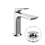 Immagine di Gessi VENTAGLIO miscelatore lavabo H.17 cm, con piletta Stop&Go e flessibili, finitura cromo 72051#031