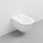 Cielo MARE bidet sospeso monoforo, con troppopieno, completo di fissaggio, colore bianco finitura lucido MRBS