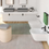 Immagine di Cielo MARE set completo sanitari sospesi vaso rimless, sedile a discesa rallentata, bidet monoforo con troppopieno, colore bianco finitura lucido MRVSK+CPVMRTF+MRBS