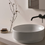 Immagine di Cielo MARE lavabo da appoggio tondo Ø 45 cm, senza foro per rubinetteria e senza troppopieno, colore bianco finitura lucido MRLAT
