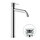 Nobili RESPIRO miscelatore monocomando H.35 cm per lavabo, con scarico push 1 1/4”, finitura cromo RS131128/2CR