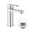 Immagine di Nobili LOOP miscelatore lavabo H.17 cm, con scarico 1 1/4” push, finitura cromo LP90118/3CR