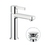 Immagine di Nobili LIRA miscelatore monocomando per lavabo H.19 cm, con scarico push 1 1/4”, finitura cromo LR116118/2CR