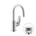 Nobili NOBI miscelatore monocomando per lavello, con bocca girevole, con scarico push, finitura cromo NB84338/2CR