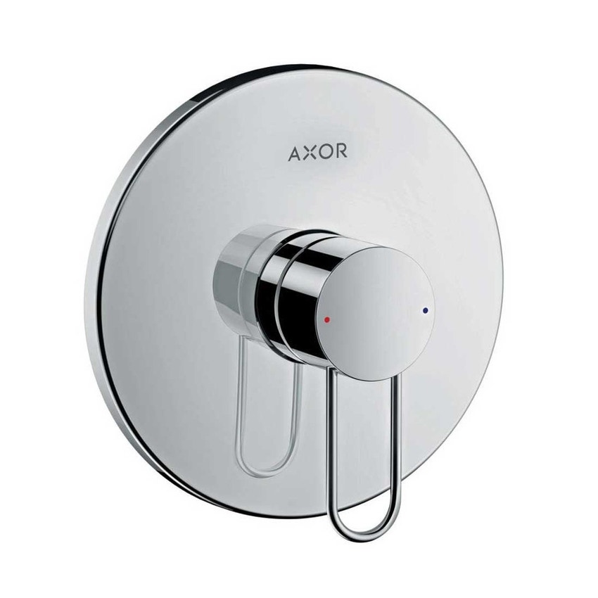 Immagine di Axor UNO miscelatore monocomando doccia, ad incasso, con maniglia a staffa, finitura cromo 38626000