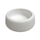 Immagine di Flaminia FALALA lavabo rotondo da appoggio Ø 46 cm, senza bordo per rubinetteria e troppopieno, colore bianco latte finitura opaco FA46ALAT