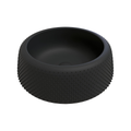 Immagine di Flaminia FALALA lavabo rotondo da appoggio Ø 46 cm, senza bordo per rubinetteria e troppopieno, colore carbone finitura opaco FA46ACAR