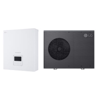 Immagine di LG THERMA V R290 sistema idronico composto da pompa di calore trifase 9 kW e unità interna CONTROL BOX HM093HF.UB40+PHCS0.ENCXLEU