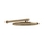 Gessi 316 SHOWER soffione a parete orientabile, finitura warm bronze brushed PVD 54148#726