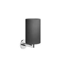Immagine di Gessi TONDO ACCESSORIES porta bicchiere a parete colore nero, finitura cromo 63608#031