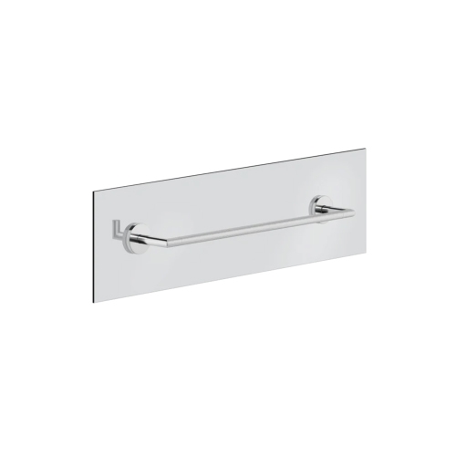 Immagine di Gessi ACCESSORIES maniglia e porta salvietta L.45 cm per vetro, finitura cromo 63726#031