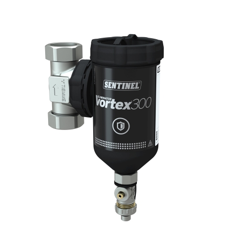 Immagine di Sentinel ELIMINATOR VORTEX 300 Filtro defangatore ultracompatto 300 ml 2 raccordi 3/4" F ELIMV300-GRP3\4F-EXP