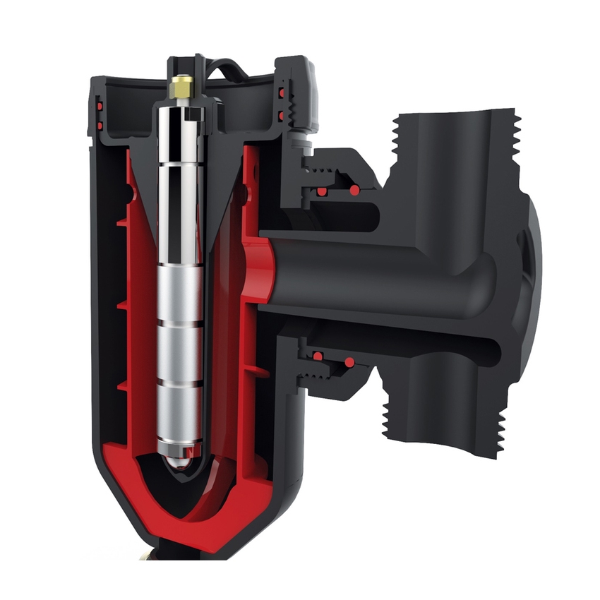 Immagine di Sentinel ELIMINATOR VORTEX 300 Filtro defangatore ultracompatto 300 ml 2 raccordi 3/4" F ELIMV300-GRP3\4F-EXP