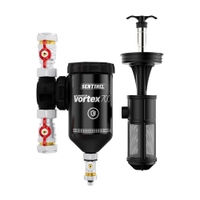 Immagine di Sentinel ELIMINATOR VORTEX 700 Filtro defangatore con griglia 500 ml 2 raccordi 1″ M ELIMV700-GRP1M-EXP