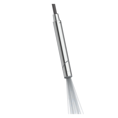 Immagine di Bossini PLY colonna doccia termostatica monogetto, con doccetta estraibile Ø 3 cm e supporto doccetta, finitura cromo L90001000030008