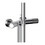 Immagine di Bossini PLY colonna doccia termostatica monogetto, con doccetta estraibile Ø 3 cm e supporto doccetta, finitura cromo L90001000030008