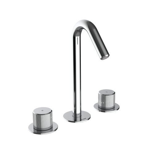 Immagine di Bossini PLY batteria 3 fori per lavabo, senza scarico, finitura cromo Z00911000030005