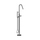 Bossini PLY miscelatore monocomando freestanding per vasca, 2 vie, con deviatore, doccetta e flessibile 150 cm, finitura cromo Z00942000030005