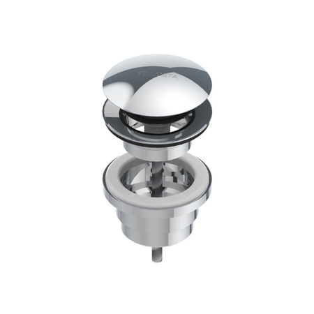 Immagine di Bellosta Piletta Stop&Go tonda, con scarico universale 1”1/4 0136/U