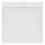 Immagine di Ideal Standard ULTRA FLAT S I.LIFE piatto doccia quadrato 120 cm, antiscivolo e con scarico nascosto, in IdealSolid+, effetto pietra, colore bianco finitura opaco T5242FR