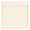 Immagine di Ideal Standard ULTRA FLAT S I.LIFE piatto doccia quadrato 70 cm, antiscivolo e con scarico nascosto, in IdealSolid+, effetto pietra, colore sabbia finitura opaco T5246FT