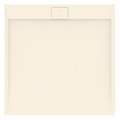 Immagine di Ideal Standard ULTRA FLAT S I.LIFE piatto doccia quadrato 70 cm, antiscivolo e con scarico nascosto, in IdealSolid+, effetto pietra, colore sabbia finitura opaco T5246FT