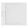 Ideal Standard ULTRA FLAT S I.LIFE piatto doccia rettangolare L.90 P.70 cm, antiscivolo e con scarico nascosto sul lato corto, in IdealSolid+, effetto pietra, colore bianco finitura opaco T5237FR
