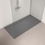Immagine di Ideal Standard ULTRA FLAT S I.LIFE piatto doccia rettangolare L.200 P.100 cm, antiscivolo e con scarico nascosto sul lato lungo, in IdealSolid+, effetto pietra, colore grigio cemento finitura opaco T5235FS