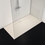 Immagine di Ideal Standard ULTRA FLAT S I.LIFE piatto doccia rettangolare L.200 P.100 cm, antiscivolo e con scarico nascosto sul lato lungo, in IdealSolid+, effetto pietra, colore sabbia finitura opaco T5235FT