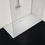 Immagine di Ideal Standard ULTRA FLAT S I.LIFE piatto doccia rettangolare L.200 P.90 cm, antiscivolo e con scarico nascosto sul lato lungo, in IdealSolid+, effetto pietra, colore bianco finitura opaco T5243FR