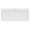Immagine di Ideal Standard ULTRA FLAT S I.LIFE piatto doccia rettangolare L.200 P.90 cm, antiscivolo e con scarico nascosto sul lato lungo, in IdealSolid+, effetto pietra, colore bianco finitura opaco T5243FR