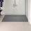 Immagine di Ideal Standard ULTRA FLAT S I.LIFE piatto doccia rettangolare L.180 P.90 cm, antiscivolo e con scarico nascosto sul lato lungo, in IdealSolid+, effetto pietra, colore grigio cemento finitura opaco T5230FS