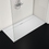 Immagine di Ideal Standard ULTRA FLAT S I.LIFE piatto doccia rettangolare L.170 P.80 cm, antiscivolo e con scarico nascosto sul lato lungo, in IdealSolid+, effetto pietra, colore bianco finitura opaco T5238FR