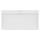 Ideal Standard ULTRA FLAT S I.LIFE piatto doccia rettangolare L.170 P.80 cm, antiscivolo e con scarico nascosto sul lato lungo, in IdealSolid+, effetto pietra, colore bianco finitura opaco T5238FR