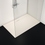 Immagine di Ideal Standard ULTRA FLAT S I.LIFE piatto doccia rettangolare L.160 P.100 cm, antiscivolo e con scarico nascosto sul lato lungo, in IdealSolid+, effetto pietra, colore sabbia finitura opaco T5232FT