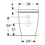 Immagine di Geberit ICON set sanitari a pavimento, vaso TURBOFLUSH, con sedile a chiusura ammortizzata, bidet monoforo con troppopieno, colore bianco finitura lucido 503.080.00.1+502.384.00.1