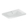 Geberit ICON LIGHT lavabo L.75 cm, con foro rubinetteria e troppopieno, con superficie da appoggio, colore bianco finitura lucido 501.839.00.1