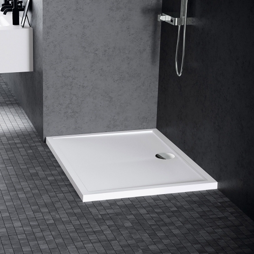 Immagine di Novellini OLYMPIC piatto doccia rettangolare L.100 P.80 cm, colore corda finitura opaco OLN100804-27