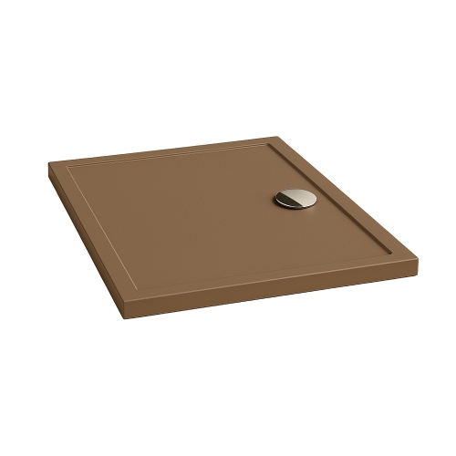 Immagine di Novellini OLYMPIC piatto doccia rettangolare L.100 P.80 cm, colore corda finitura opaco OLN100804-27