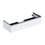 Immagine di Geberit ICON set L.120 cm con lavabo doppio foro, colore bianco finitura lucido e mobile sottolavabo sospeso, con 1 cassetto, colore bianco finitura lucido 501.837.00.1-502.313.01.1