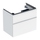 Geberit ICON mobile sospeso L.74 cm per lavabo, con due cassetti a chiusura ammortizzata, maniglia colore bianco finitura opaco, corpo colore bianco finitura lucido 502.304.01.1
