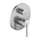 Duravit BALCOON miscelatore monocomando per doccia, ad incasso, 2 vie con deviatore, senza corpo incasso, finitura acciaio spazzolato BA4210012070
