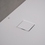 Immagine di Ideal Standard ULTRA FLAT EVO piatto doccia rettangolare L.120 P.90 cm, installazione sopra pavimento o filo pavimento, in StoneTech, antiscivolo, con scarico sul lato corto, colore bianco seta finitura opaco T5438FO