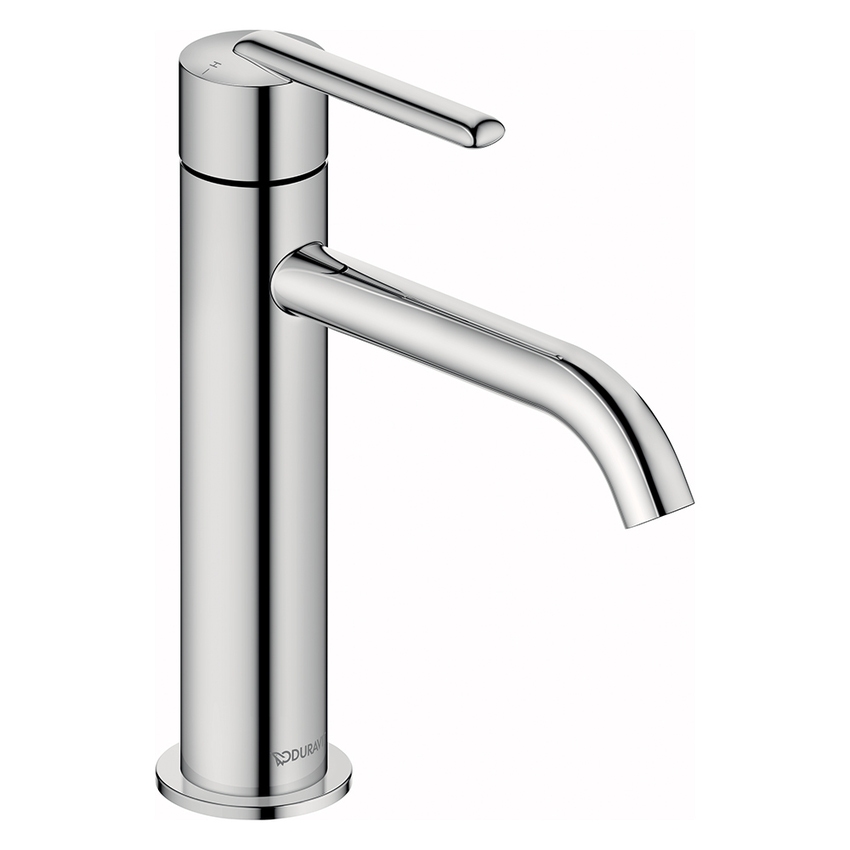 Immagine di Duravit BALCOON miscelatore monocomando H.20 cm per lavabo, MinusFlow e FreshStart, senza scarico, finitura cromo BA1023002010