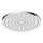 Duravit Soffione rotondo Ø 25 cm, 1 getto, Minus Flow, finitura cromo UV0662018010