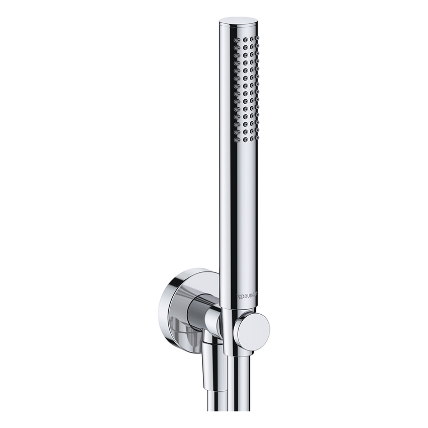 Immagine di Duravit Doccetta stick rotonda, 1 getto, Minus Flow, finitura cromo UV0642001010